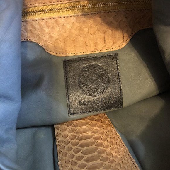 Maisha Python Tote - Picture 5 of 6